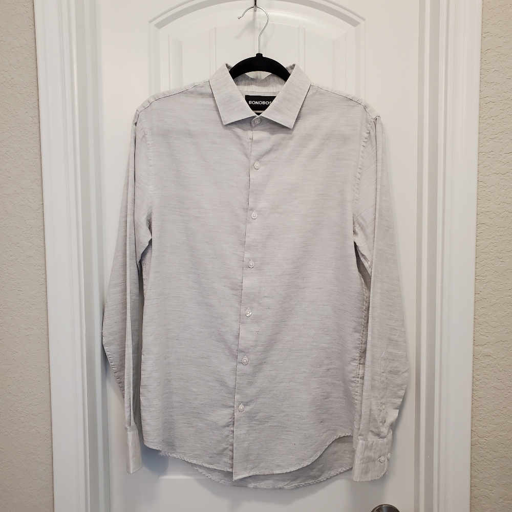 Bonobos Cotton Button Down - S Slim